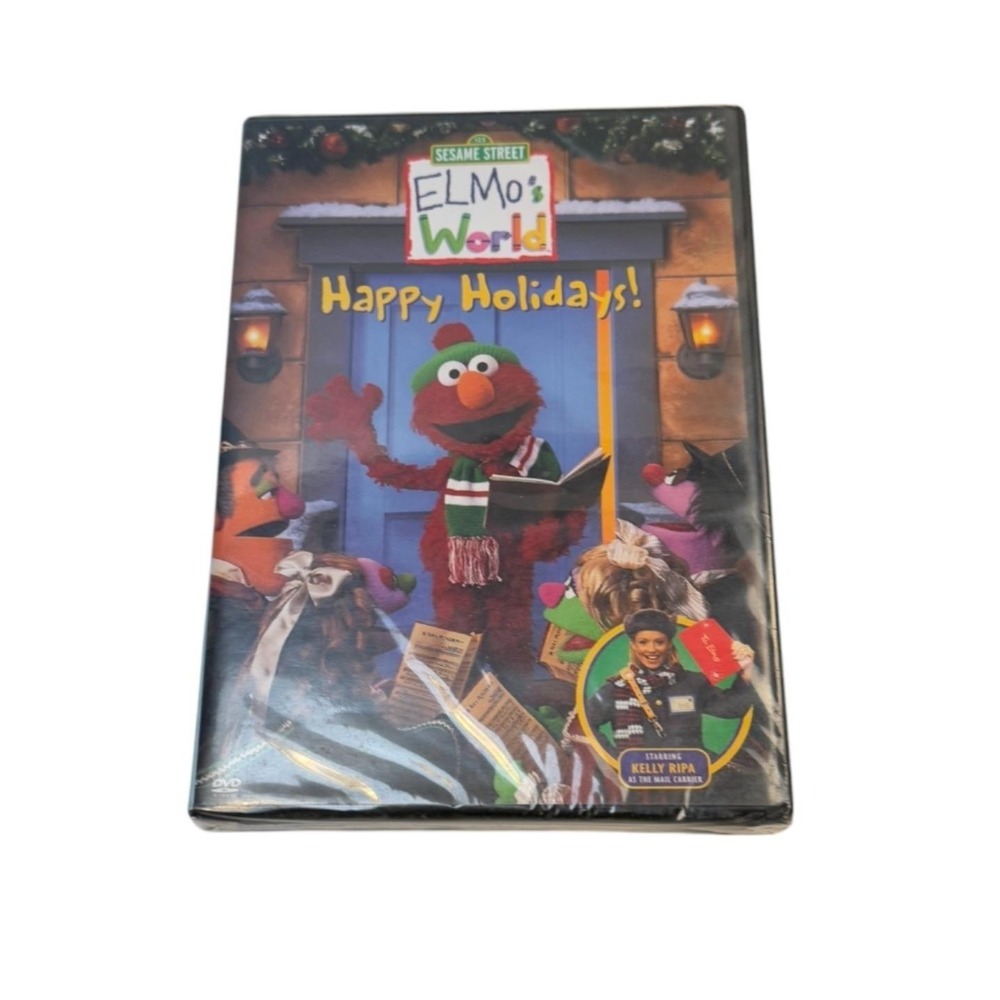 Sesame Street Elmos World Happy Holidays DVD New